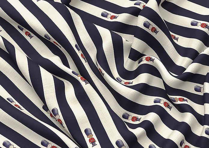 Kings Breakfast, Stripe Prince - Roman Blind - Image 4